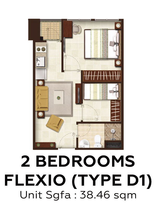 2BR-FLEXIO-(D1) Manhattan